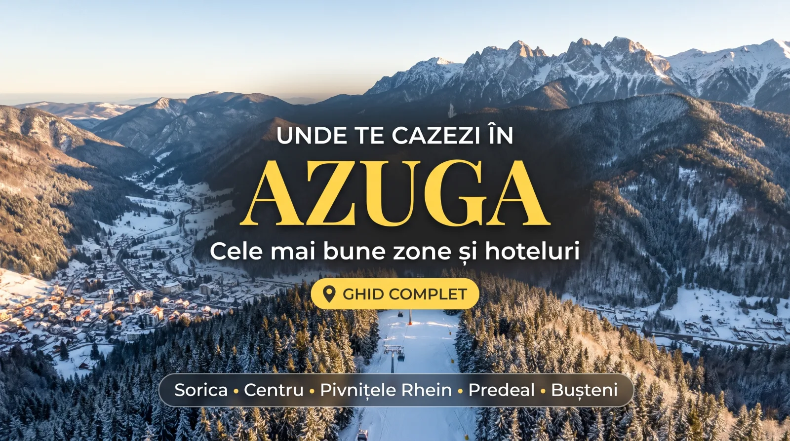 Unde te cazezi în Azuga
