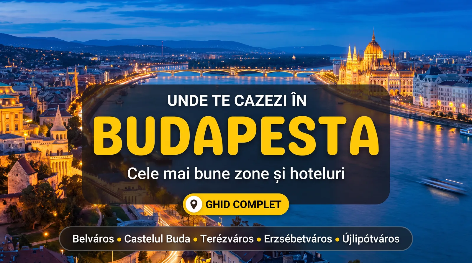 Unde te cazezi în Budapesta