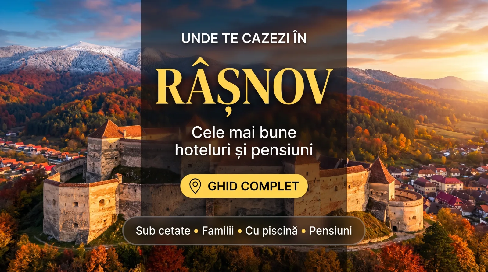 Unde te cazezi în Râșnov