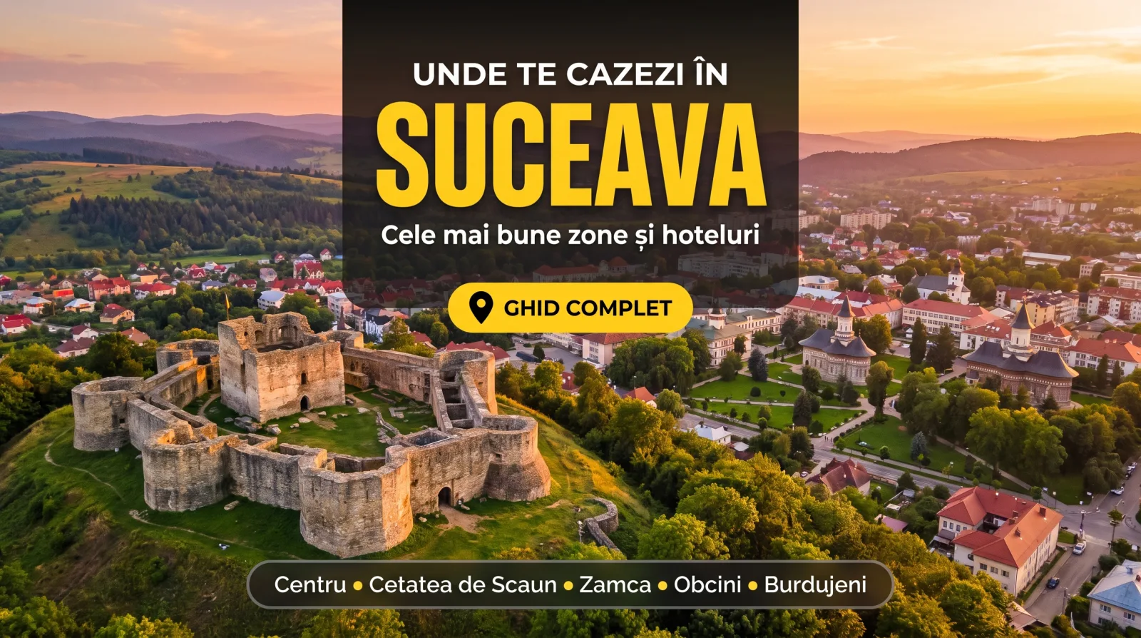 Unde te cazezi în Suceava