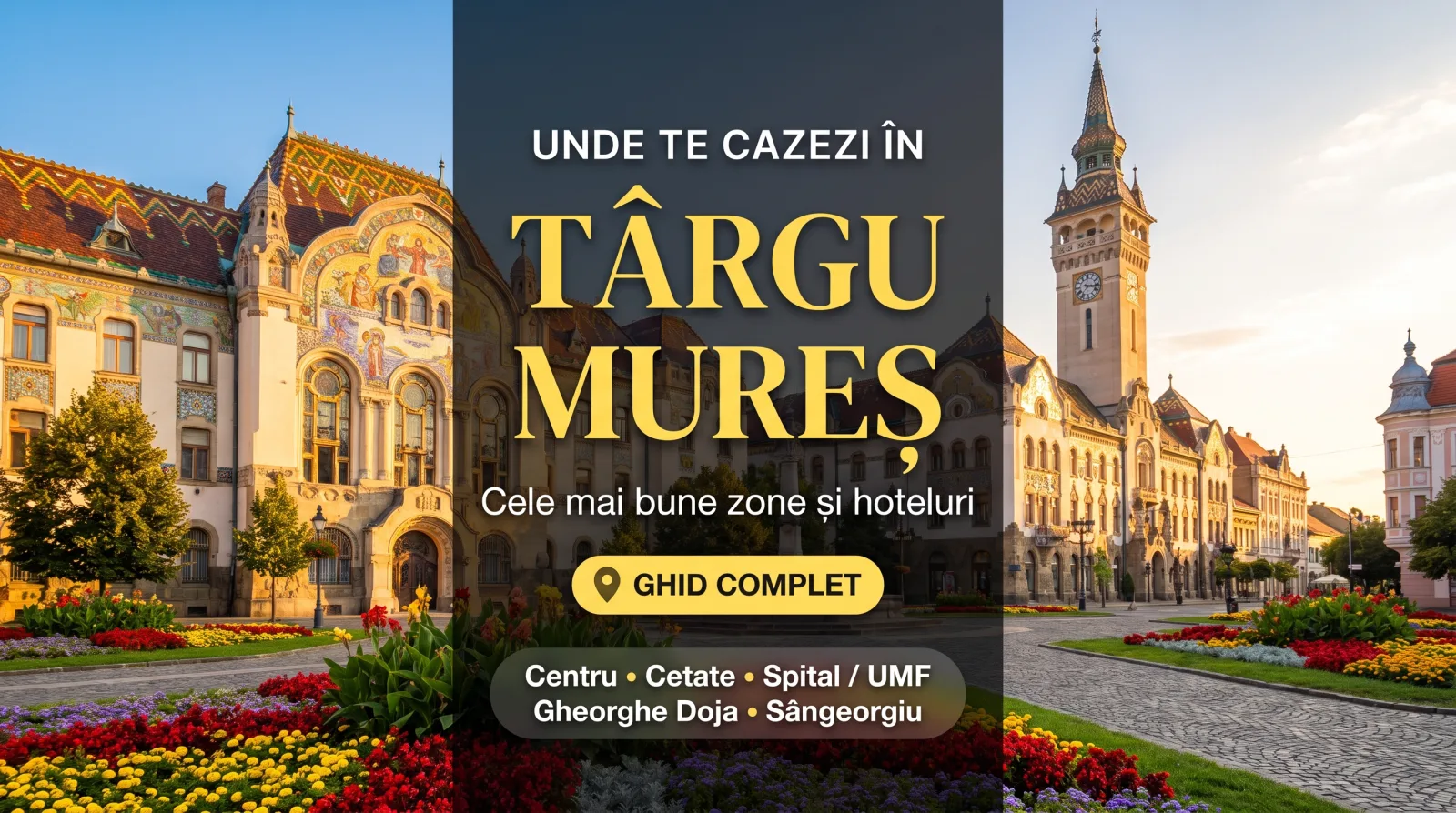 Unde te cazezi în Târgu Mureș