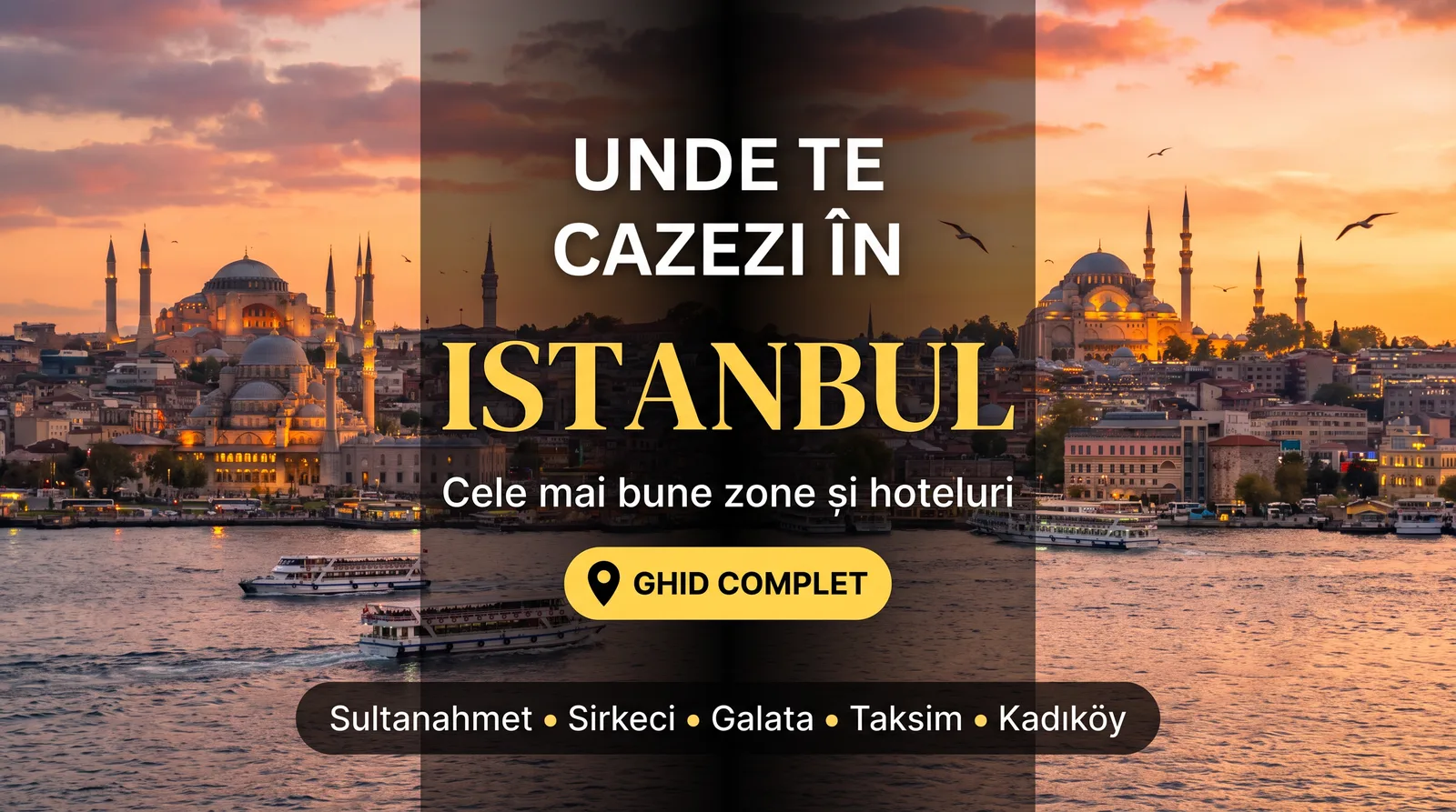 Unde te cazezi în Istanbul