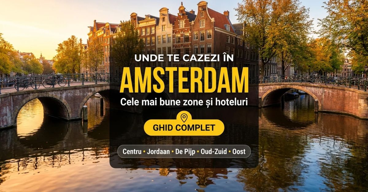 Unde te cazezi în Amsterdam