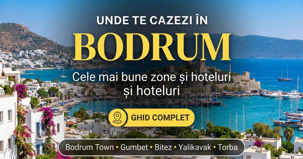 Unde te cazezi în Bodrum