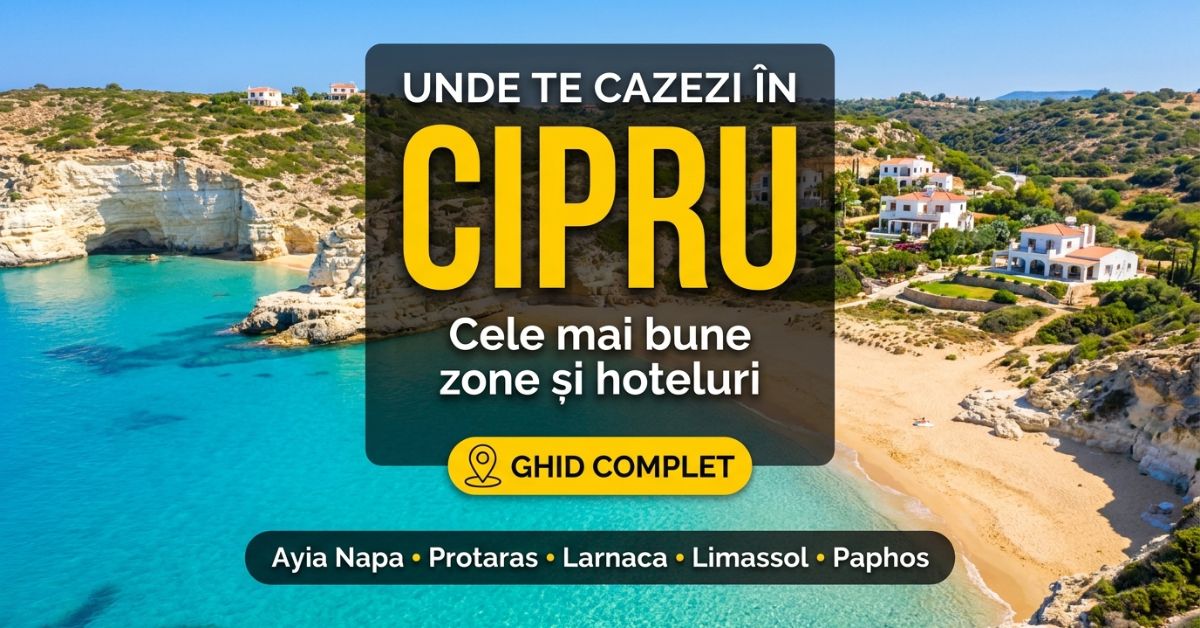 Unde te cazezi în Cipru