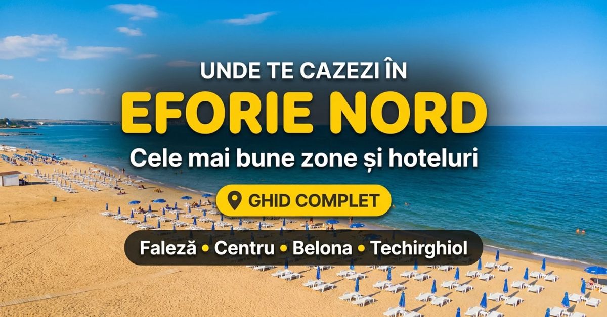 Unde te cazezi în Eforie Nord