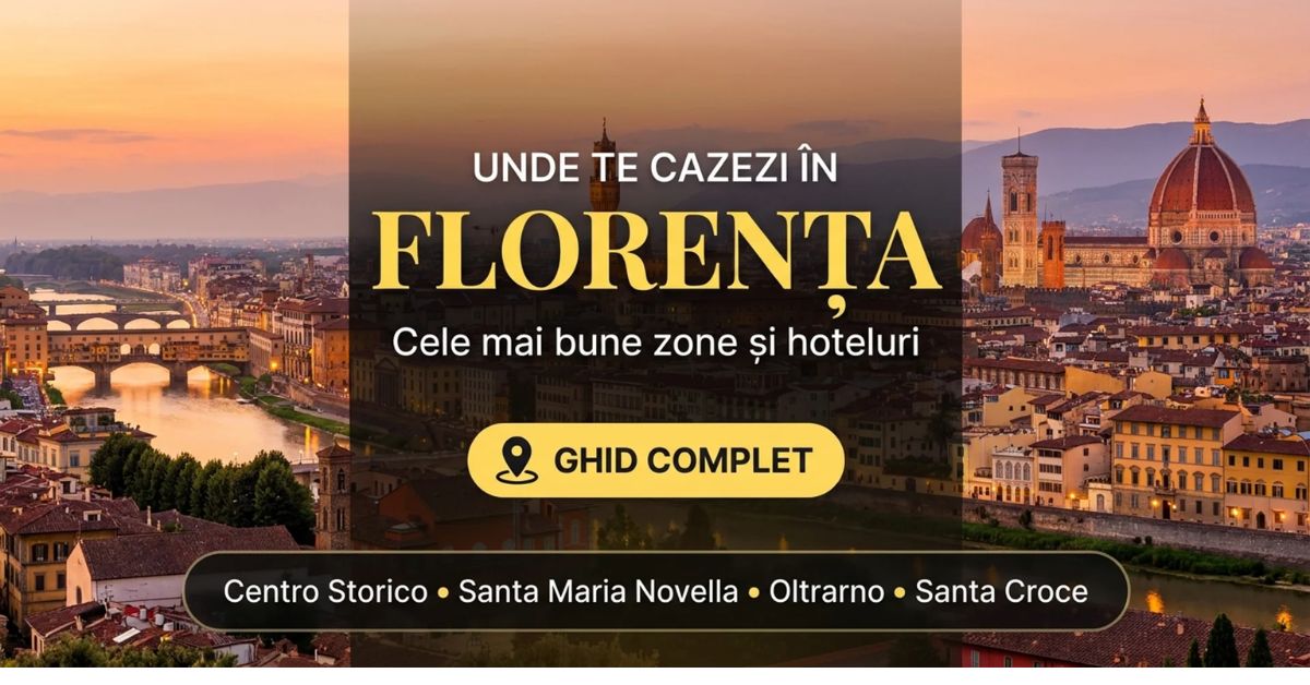 Unde te cazezi în Florența