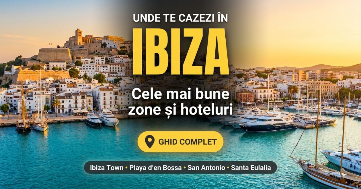 Unde te cazezi în Ibiza