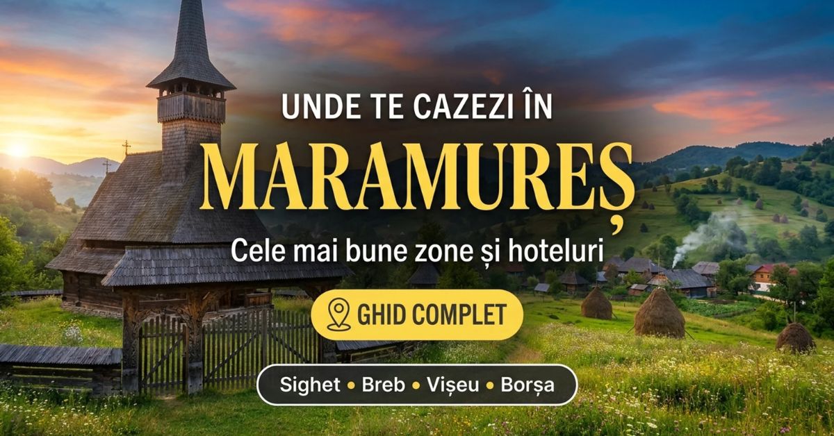 Unde te cazezi în Maramureș
