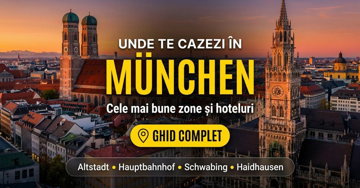 Unde te cazezi în München
