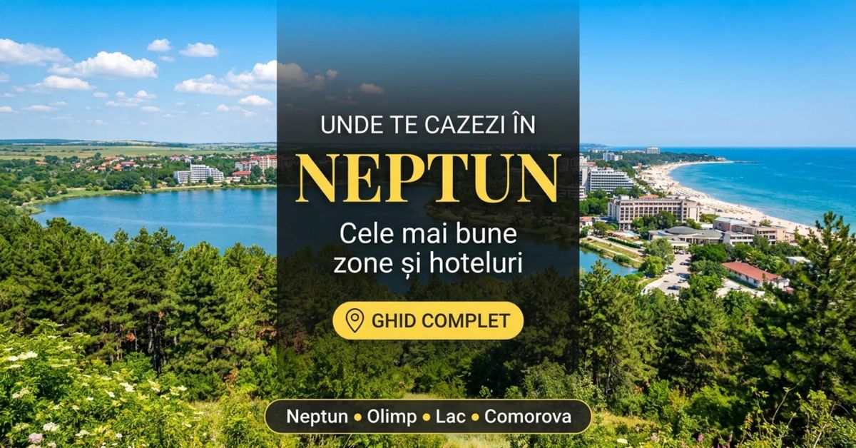 Unde te cazezi în Neptun