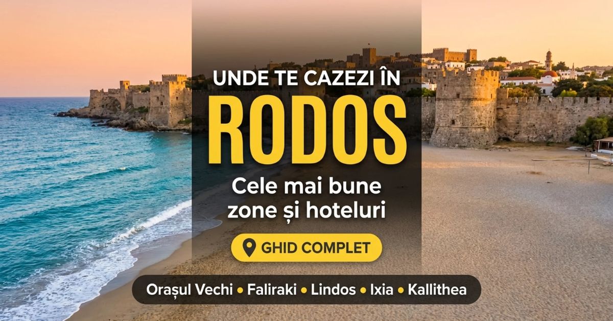 Unde te cazezi în Rodos