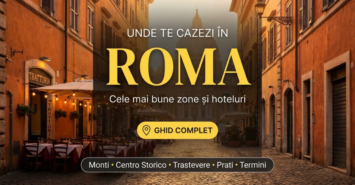 Unde te cazezi în Roma