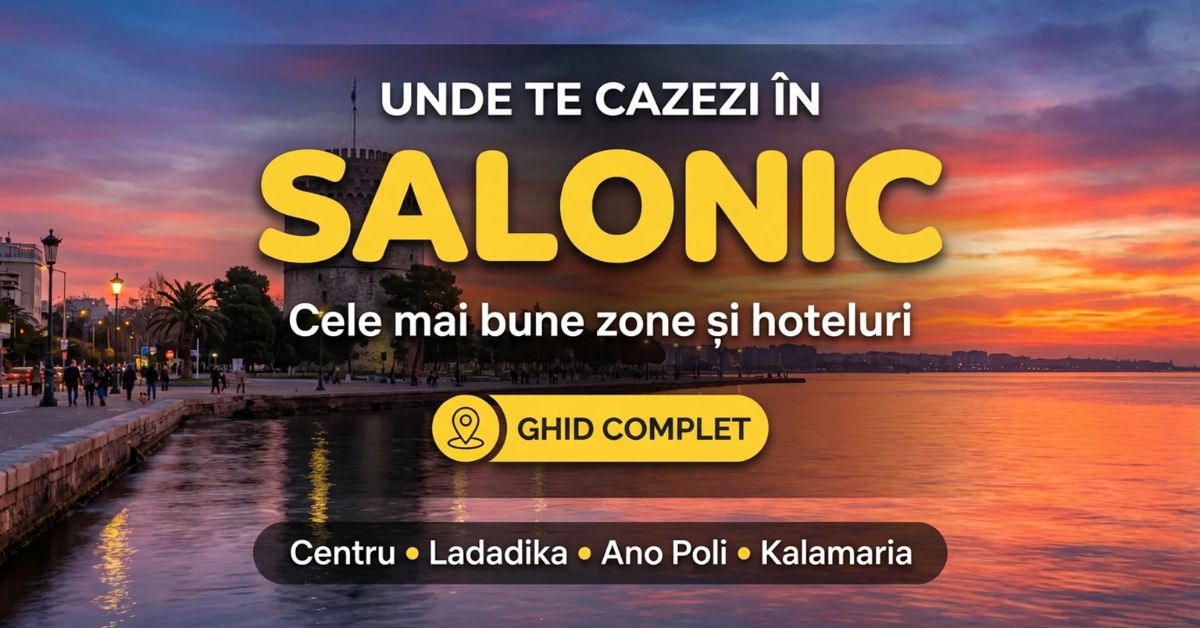 Unde te cazezi în Salonic