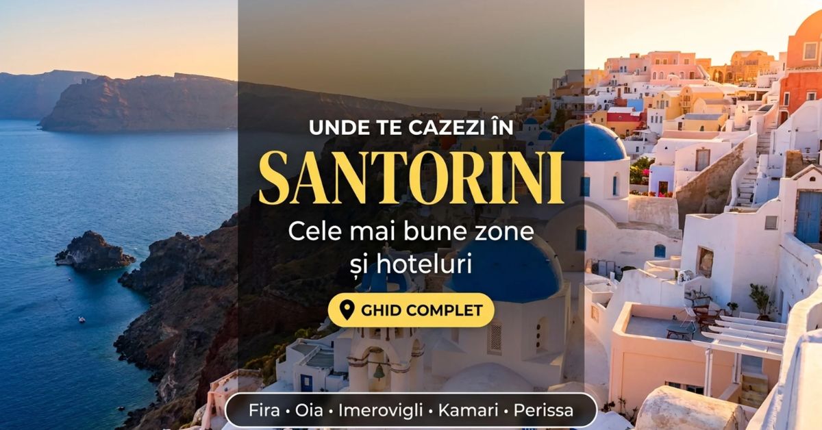 Unde te cazezi în Santorini