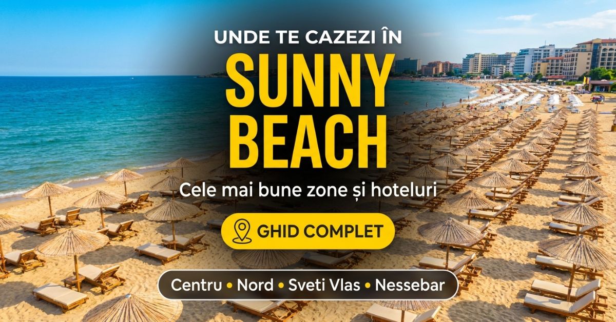 Unde te cazezi în Sunny Beach