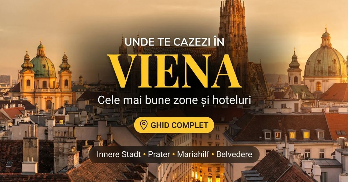 Unde te cazezi în Viena